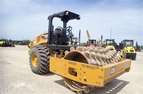 used caterpillar padfoot compactors